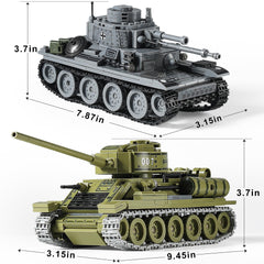 Mistbuy WWII tank gift set ideal for military enthusiasts