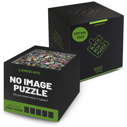 Misu Black Box Puzzle with no-template design for focused puzzling