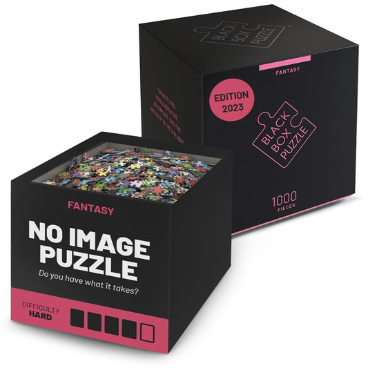 Misu Games Black Box Puzzle 1000 pieces for immersive solo or family puzzle time