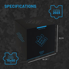 Misu Games puzzle shipped from Germany to the US.