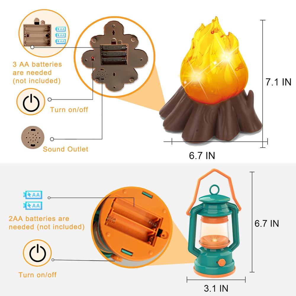 MITCIEN camping set supports shared play for siblings and friends indoors or outdoors