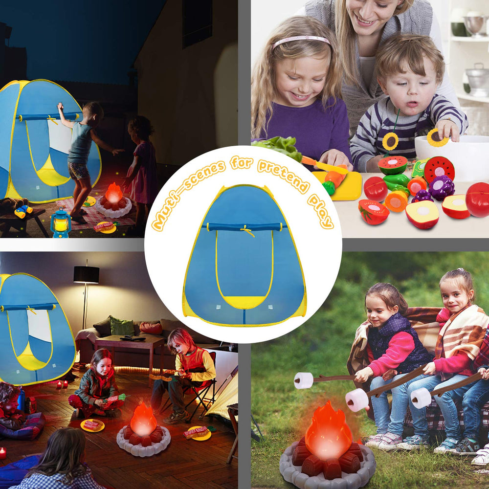 MITCIEN fruits toy set for pretend dining and cooking scenes