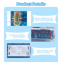 MiOYOOW mini shooting-game assembly guide with clear manual for DIY projects