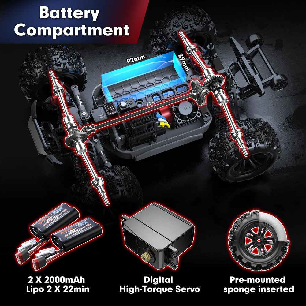MJX Hyper GO H16MT top view highlights compact form for backpack carry.