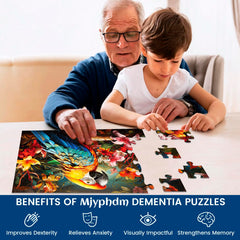 Mjyphdm colorful puzzle themes to boost memory and focus in seniors