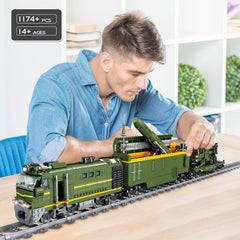 Mkmimo Battery Box Control Unit powers movement and lighting along the track.