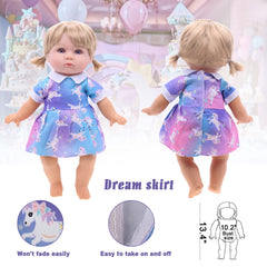 MLcnleS easy-on Velcro dresses for quick outfit changes