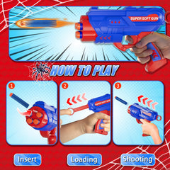 MLD toy gun set ideal for safe, versatile play both indoors and outdoors.