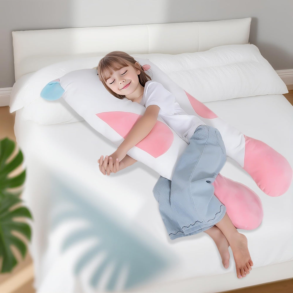MLdian snuggle safe kids pillow designed for allergy friendly use