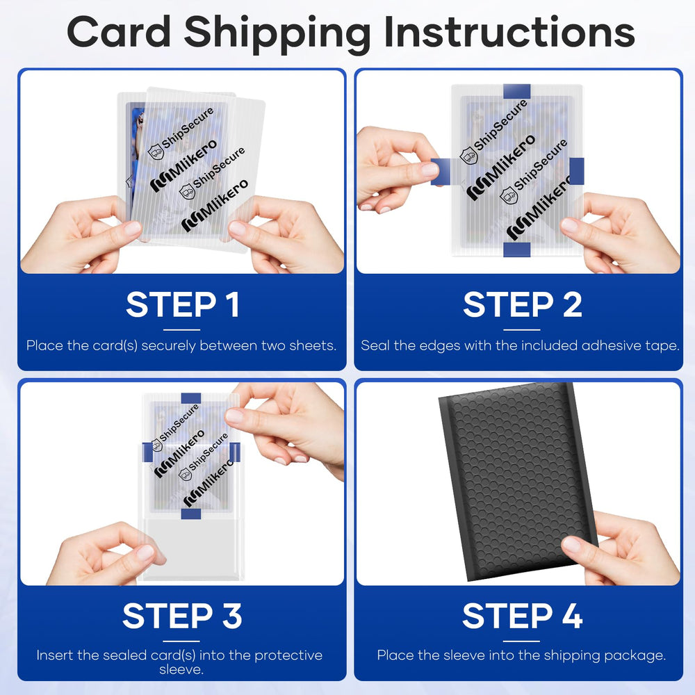 Mlikero 3-5x4-5-inch protectors fit envelopes and mailers