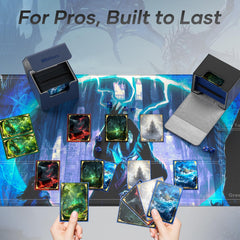 Mlikero deck box fits MTG PKM and other TCG cards.