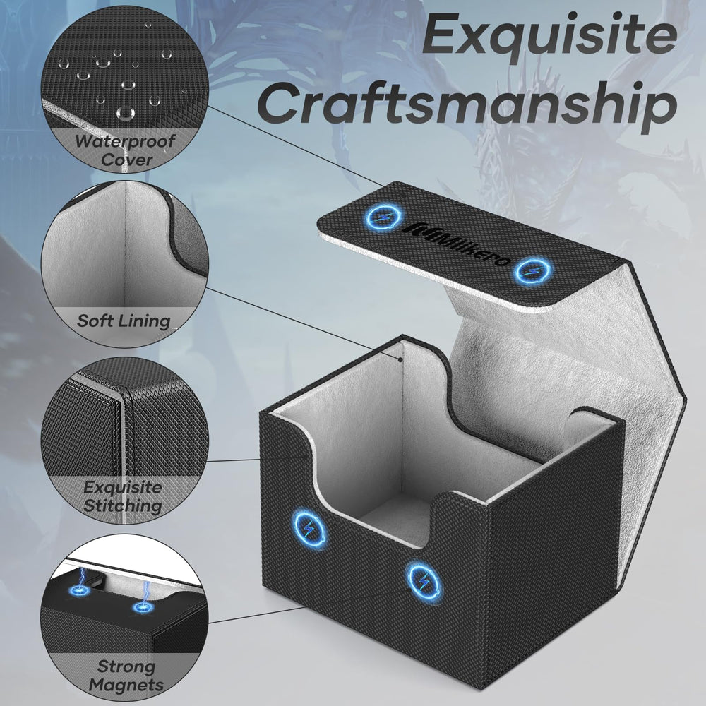 Mlikero magnetic closure keeps the lid secure even when tipped.