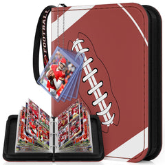Mlikero 440-pocket football card binder front cover protects and displays your collection