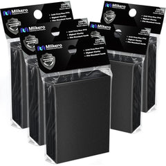 mlikero 500-pack card sleeves protect MTG cards from dust and wear.