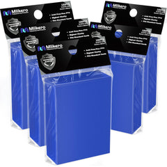 Mlikero 500-pack card sleeves in package ready for MTG and sports cards.