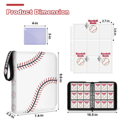 Mlikero binder capacity up to 720 cards keeps collections organized