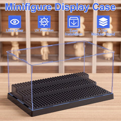 Mlikero clear dustproof acrylic box offers 360-degree viewing.