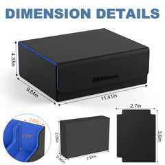 Mlikero versatile storage for MTG, PKM, TCG and sports cards