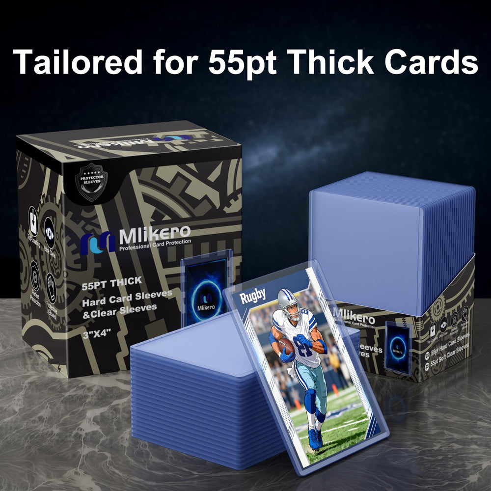 Mlikero ultra-clear top loader offers full visibility of card art