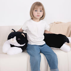 MMguai premium soft fabric cat plush designed for kids' safe cuddles
