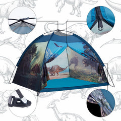 Mnagant Kids Play Tent provides 61x61x45 inches of play space.