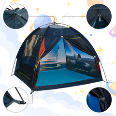 Mnagant Observatory Space Tent mesh panels provide breathable airflow.