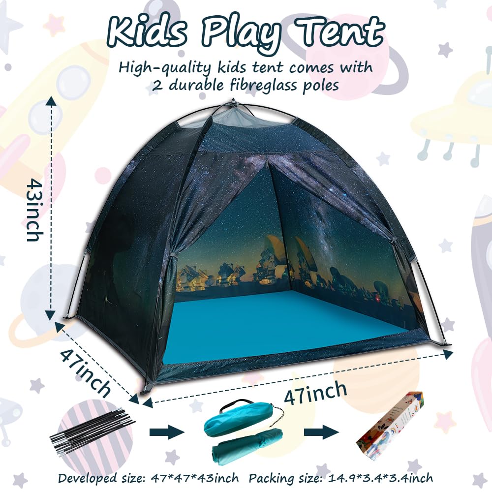 Mnagant Space World tent ideal for indoor or outdoor play.