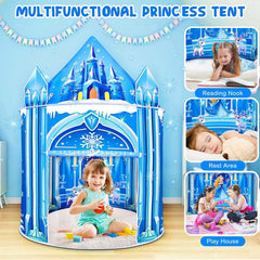 Mnagant Princess Play Tent interior view showing a spacious play area.