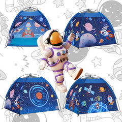 Mnagant Space World Play Tent interior view showing room for toys and friends.