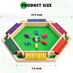 MNYUN Shut The Box handcrafted wooden components and craftsmanship
