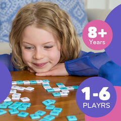 Mobi blue whale pouch with 162 tiles shown for portable classroom learning.