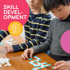 Mobi portable setup for home or travel learning and family play.