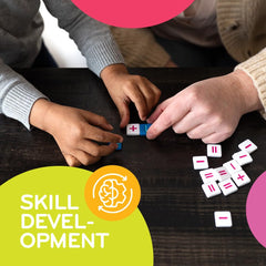 MÖBI Mobi Kids players engage in 1-4 players for family-friendly math fun.
