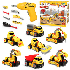 MOBIUS Toys 7-in-1 truck build with versatile parts for problem solving.