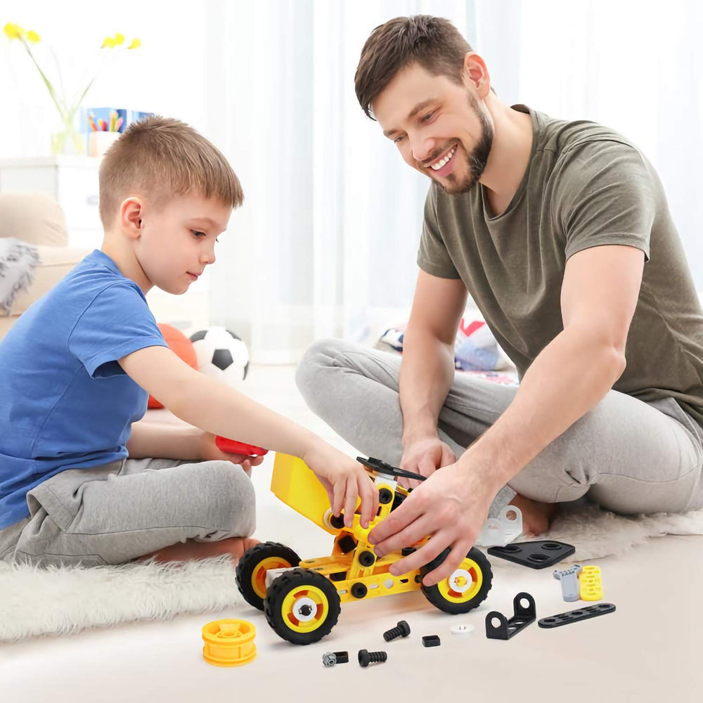 MOBIUS Toys BPA-free plastic ensures safe, durable construction blocks