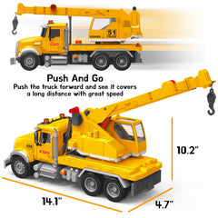 MOBIUS Toys crane truck gift packaging makes a ready present