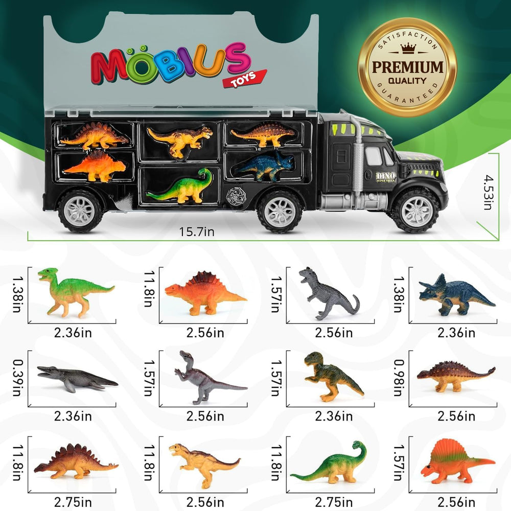 MOBIUS Toys Detachable trailer highlights easy loading and flexible display during adventures.