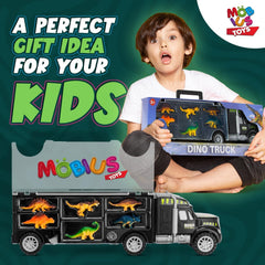 MOBIUS Toys Indoor and outdoor play options invite exploration and dinosaur discovery.