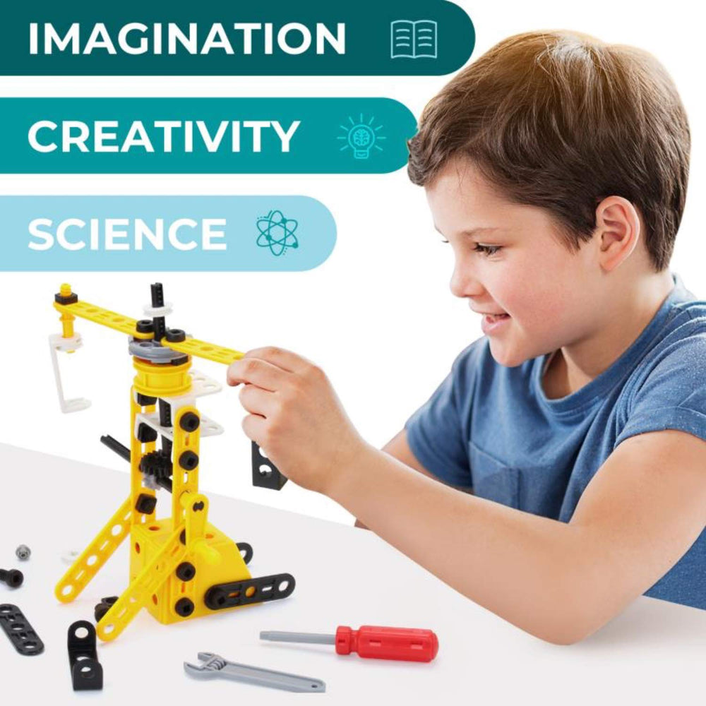 MOBIUS Toys smooth edges provide safe handling during builds