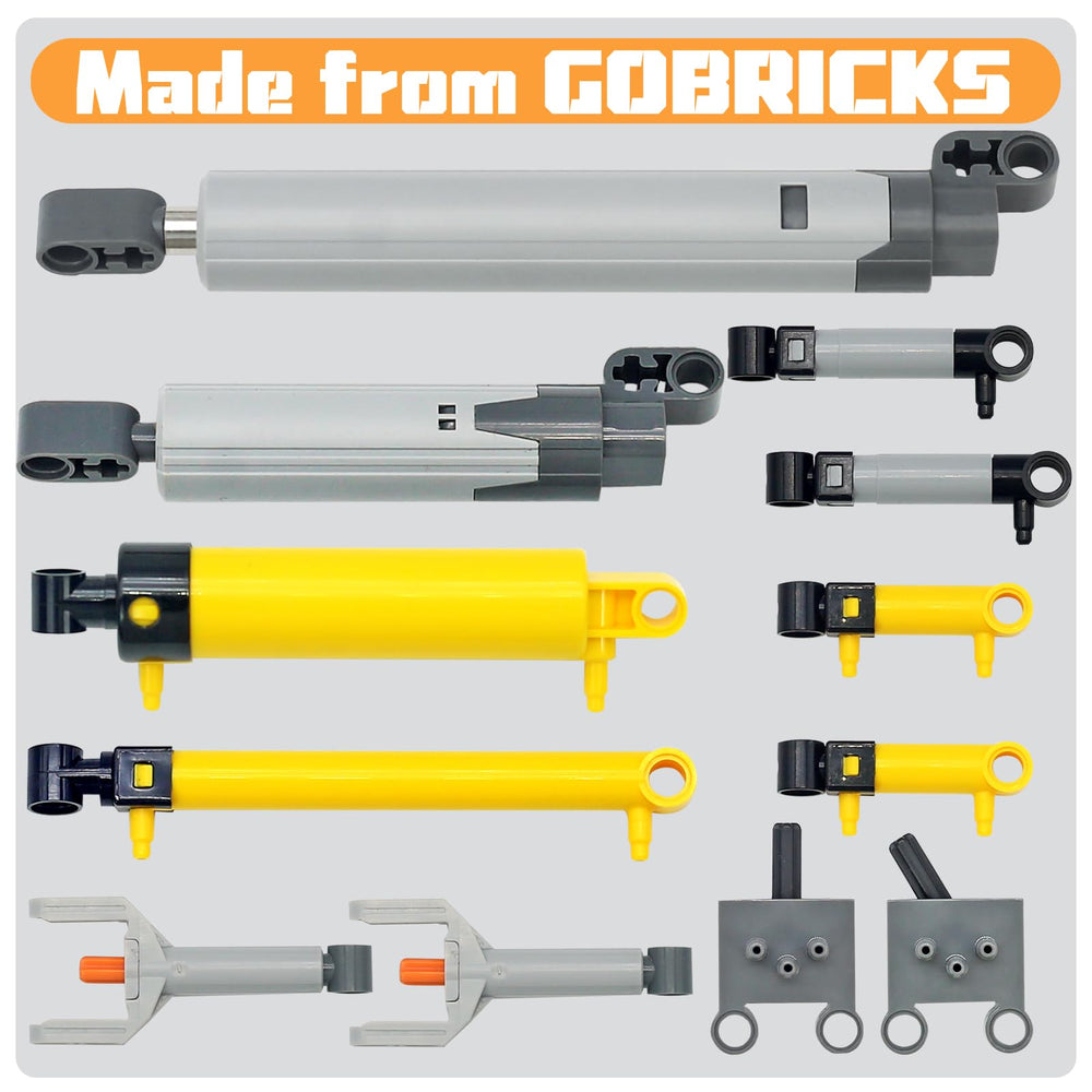 MOCBROPCS air tank and pressure gauge ideal for stable pneumatic power.