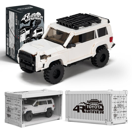 MOCBROPCS Toyota 4Runner SR5PRO display box ready for elegant shelf showcase and collectibility.