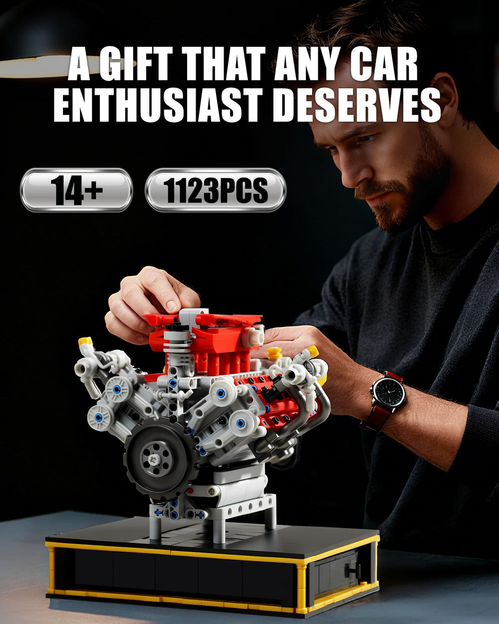 MOCBURIKU Mini V8 gift box suggests a thoughtful tech gift.