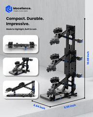 Gift-ready Mocellence display stand ideal for collectors and hobbyists