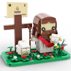 Mocellence Jesus Building Set figures for hands-on nativity play and storytelling.