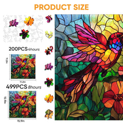 Mocfesk wooden puzzle with interlocking pieces provides a solid puzzle challenge.