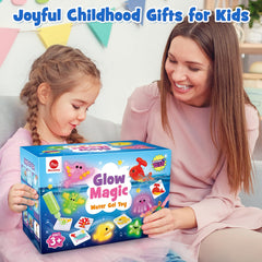 Mocoosy kids crafting squishy toys for creative, hands-on learning