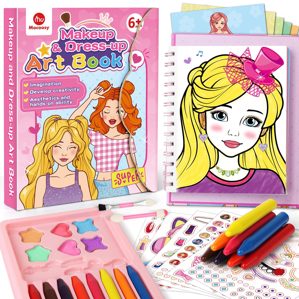 Mocoosy makeup craft kit cover shows portable design for on-the-go creativity.