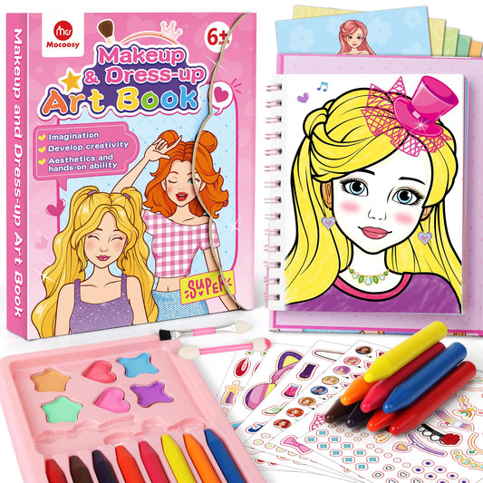 Mocoosy makeup craft kit cover shows portable design for on-the-go creativity.