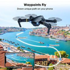 MOCVOO drone with propeller guards enhances safe flight.