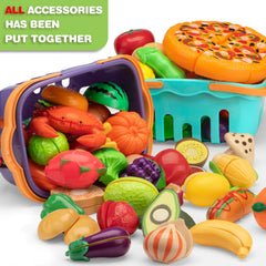 Realistic MOEAWS food textures for sensory play and kitchen role play